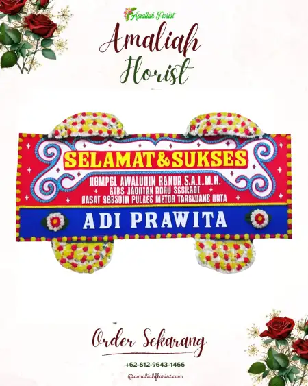 Papan Bunga Ucapan Selamat Sungai Bambu